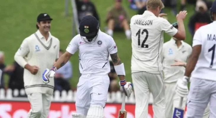 IND vs NZ Test Match: भारत की ख़राब शुरुआत, रोहित-कोहली और सरफराज सस्ते में पवेलियन लौटे