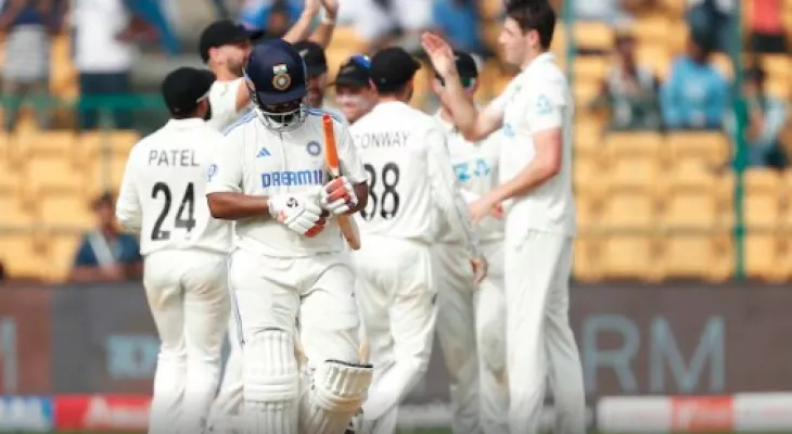 India Vs New Zealand Test Match Series: अपने घर में 36 साल बाद कीवी से हारा भारत, 8 विकेट से दर्ज़ की जीत