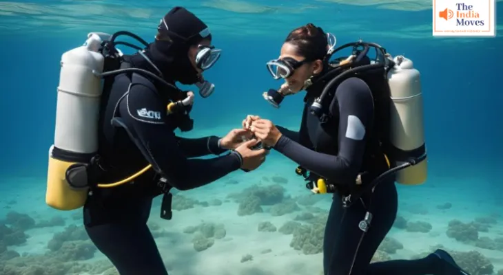 First Underwater Marriage Saudi : पानी के अंदर एक सऊदी अरब के कपल ने रचाई शादी, पानी के अंदर ही हुआ फोटोशूट