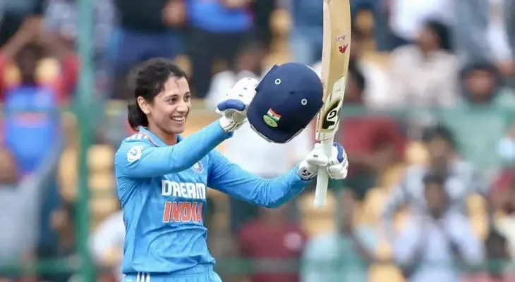 Smriti Mandhana: भारत की जीत में चमकीं स्मृति मंधाना, शतक जड़कर रचा इतिहास