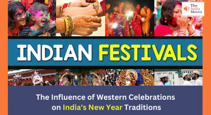 The Influence of Western Celebrations on India's New Year Traditions