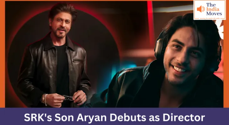 SRK's Son Aryan Debuts as Director