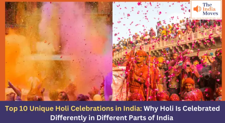 Top 10 Unique Holi Celebrations in India; Why Holi Is Celebrated Differently in Different Parts of India