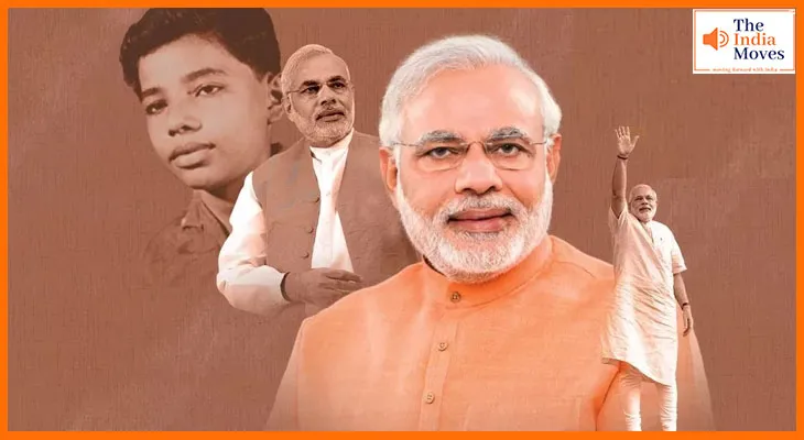 75 वें जन्मदिन पर नरेंद्र मोदी का जीवन परिचय: जानें कैसे बने लोकतंत्र के महानायक