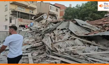 तुर्की में 6.1 तीव्रता के भूकंप के तेज झटके, कई इमारतें ढहीं; दहशत में लोग