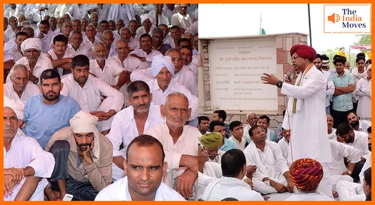 गुर्जर समाज की महापंचायत में उमड़ा जनसैलाब