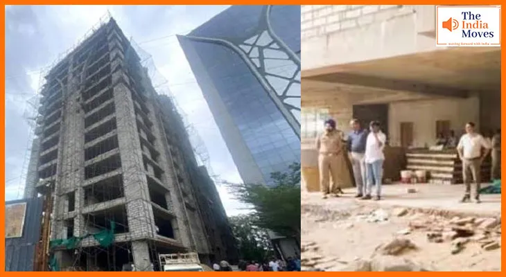 अहमदाबाद: होर्डिंग लगाते वक्त 7वीं मंज़िल से गिरे 10 मजदूर, 2 की मौत, एक की हालत गंभीर