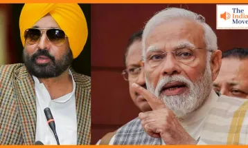 प्रधानमंत्री नरेंद्र मोदी के पाकिस्तान दौरे पर भड़के भगवंत मान