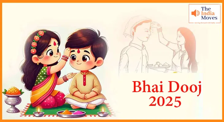 Bhai Dooj 2025: भाई दूज कब है?22 या 23 अक्टूबर,जानें सही तारीख और शुभ मुहूर्त