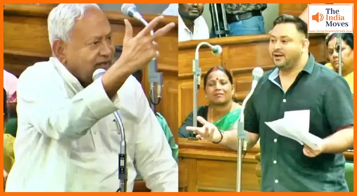 राजद विधायक के 'बाप' शब्द पर बिहार विधानसभा में बवाल, नीतीश-तेजस्वी में छिड़ी बहस