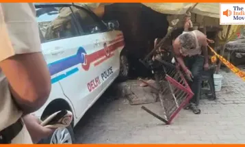 दिल्ली में PCR वैन की टक्कर से चायवाले की मौत, ड्राइवर नशे में पकड़ा गया
