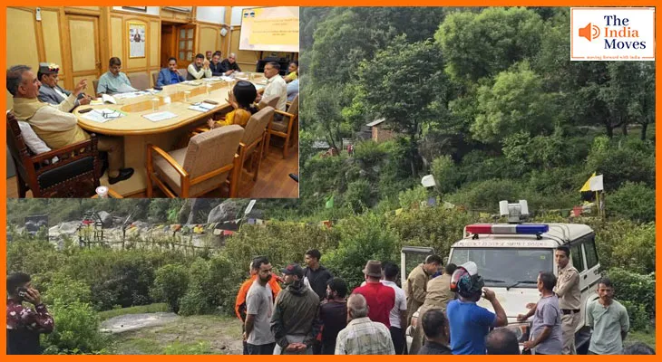 हिमाचल प्रदेश में बादल फटने से तबाही, मुख्यमंत्री सुक्खू ने दिए निर्देश
