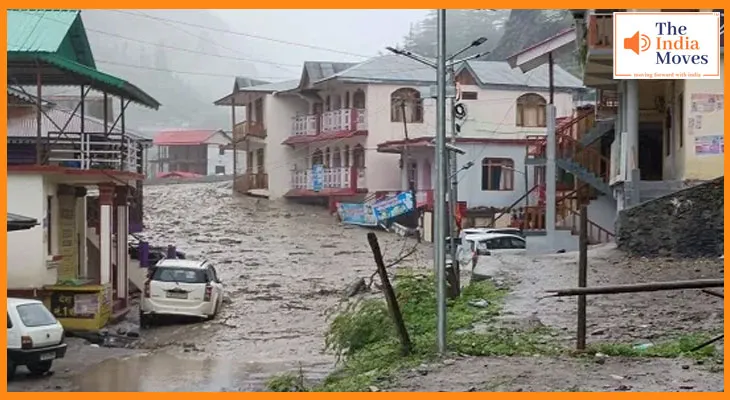 उत्तरकाशी में बादल फटने से तबाही, 4 की मौत, कई लापता