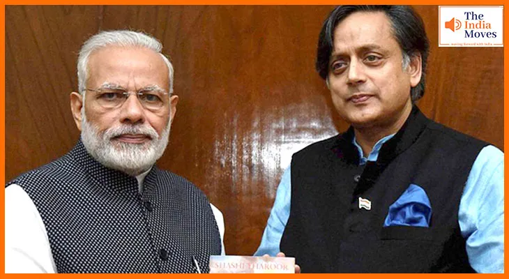 PM मोदी की तारीफ पर गरमाई कांग्रेस, थरूर बोले- आसमान किसी का नहीं