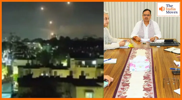 राजस्थान में हो रहे हमले, एयर डिफेंस ने ड्रोन मार गिराए