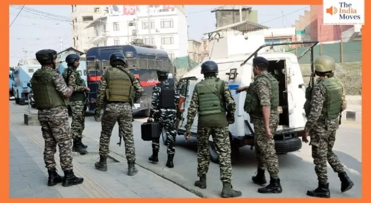 बांदीपोरा मुठभेड़ में सुरक्षाबलों और आतंकियों के बीच गोलीबारी जारी