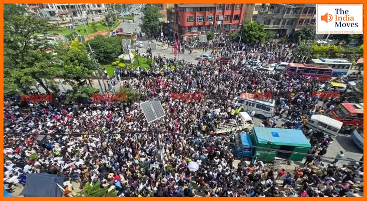 नेपाल की संसद में घुसे Gen-Z प्रदर्शनकारी,फेसबुक-X-यूट्यूब बैन के खिलाफ हिंसक विरोध