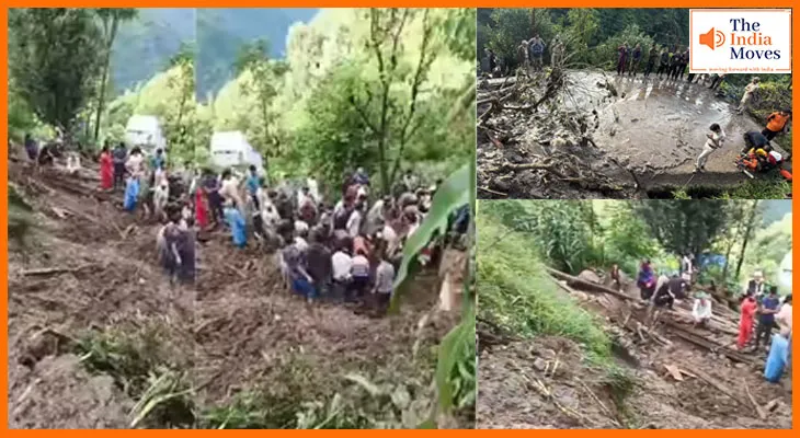 जम्मू-कश्मीर के रियासी में भयंकर लैंडस्लाइड, कई लोग मलबे में दबे