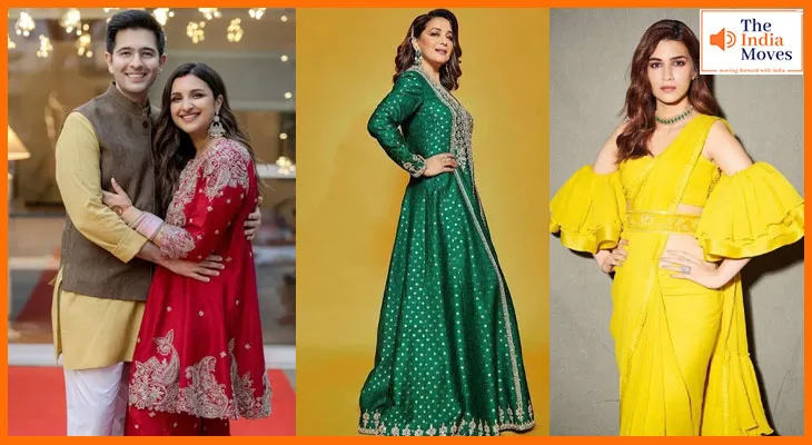 Karwa Chauth 2025:करवा चौथ पर ट्राई करें ये 7 कलरफुल आउटफिट, पति कहेंगे- नजर न लगे
