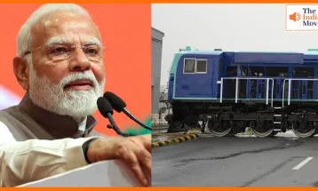बिहार से पहली बार लोकोमोटिव एक्सपोर्ट, मोदी ने दिखाई हरी झंडी