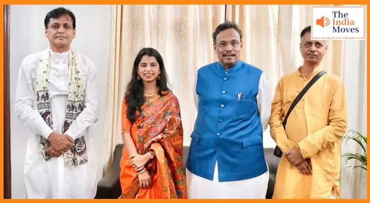 मौका मिला तो जरूर लड़ूंगी चुनाव मैथिली ठाकुर का बयान, BJP नेताओं से मुलाकात के बाद अटकलें तेज
