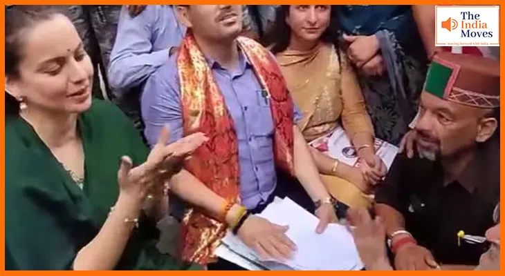 बुजुर्ग की फरियाद पर कंगना का जवाब – 'ये मेरा नहीं, CM सुक्खू जी का काम है'