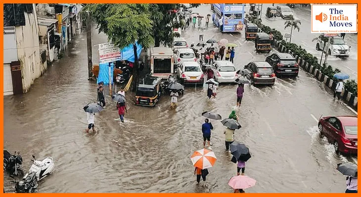 मौसम विभाग ने किया मुंबई में भारी बारिश का रेड अलर्ट, स्कूल-कॉलेज बंद करने का हुआ आदेश