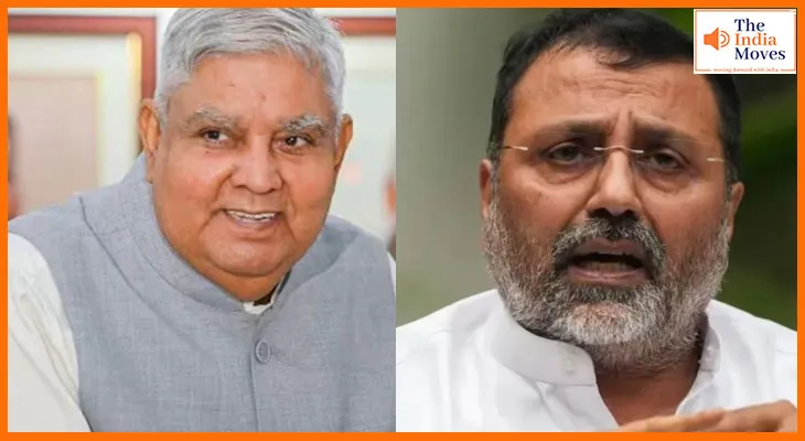 जगदीप धनखड़ के इस्तीफे पर सियासत, निशिकांत दुबे का कांग्रेस पर दो टूक