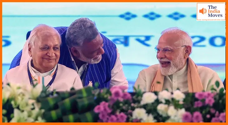 पीएम मोदी के कान में पप्पू यादव ने कुछ कहा, ठहाके लगाते दिखे प्रधानमंत्री-जानें पूरा मामला