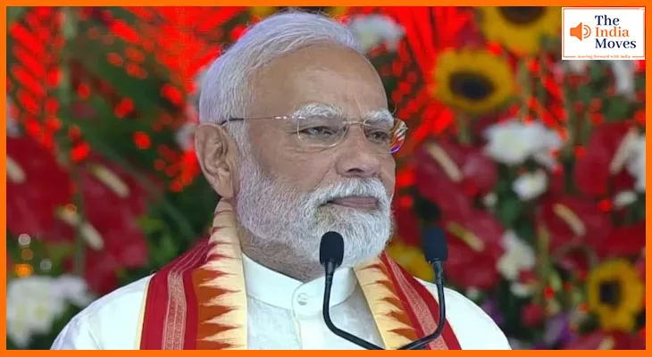PM मोदी ने गुजरात में दो टूक कहा- आर्थिक दबाव झेलते हुए भी भारत निकालेगा नया रास्ता