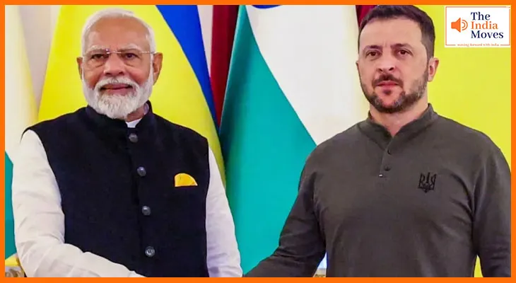 क्या ट्रंप से पहले पीएम मोदी रुकवा देंगे जंग, पीएम ने जेलेंस्की से फ़ोन पर बात की