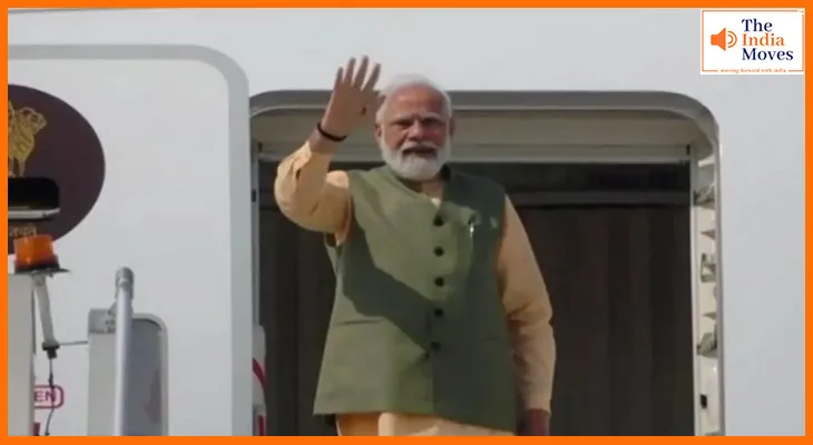 प्रधानमंत्री मोदी की 5-दिन, 3 देशों की कूटनीतिक यात्रा
