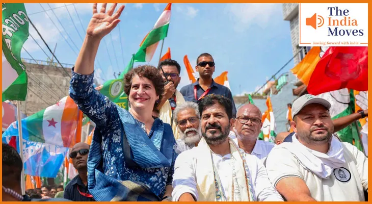 प्रियंका गांधी आज बिहार में ‘शक्ति महापंचायत’ करेंगी, पटना में महिलाओं से संवाद , मिशन महिला वोट पर देंगी जोर