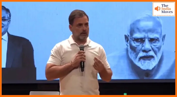 राहुल गाँधी का वोटर लिस्ट को लेकर चुनाव आयुक्त पर हमला, कहा - वोट चोरों को बचा रहा EC