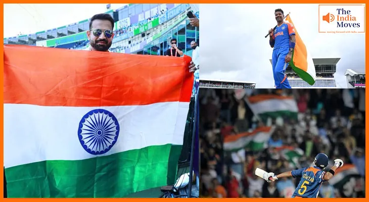 इस आज़ादी को सलाम-मैदान के हीरो बने देशभक्ति के सिपाही,क्रिकेटर्स ने तिरंगे संग मनाया जश्न
