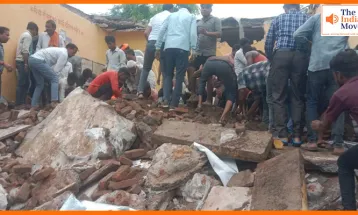राजस्थान के झालावाड़ जिले के सरकारी स्कूल की छत भरभराकर ढही, 4 बच्चों की मौत
