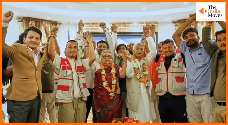 नेपाल में सुशीला कार्की बनीं अंतरिम सरकार की पहली महिला प्रधानमंत्री, राष्ट्रपति भवन में ली शपथ