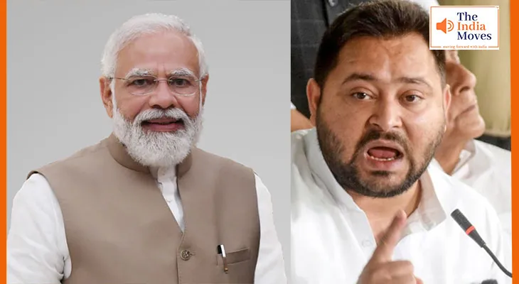 तेजस्वी ने पीएम मोदी को भेजा सीक्रेट लेटर