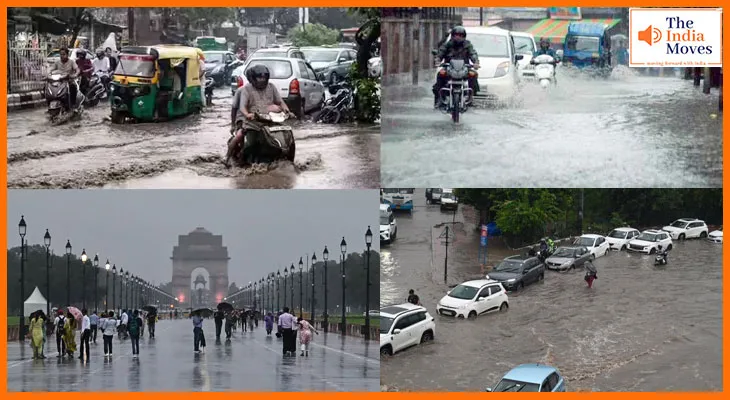 आज का मौसम 4 सितंबर: दिल्ली-UP में भारी बारिश, पंजाब-उत्तराखंड में रेड अलर्ट, कई राज्यों में बाढ़ का खतरा