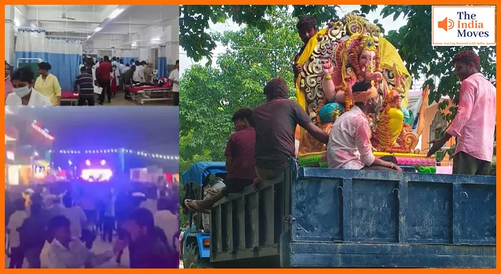 कर्नाटक में गणेश विसर्जन हादसा में ट्रक ने श्रद्धालुओं को कुचला,कई लोगों क मौत