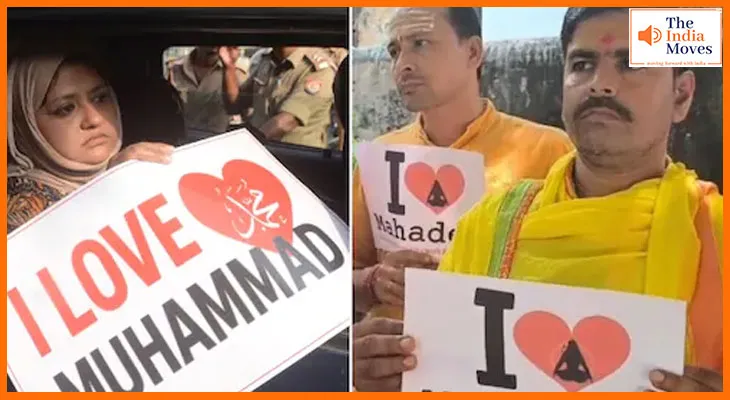 'I Love Mohammad' के जवाब में 'आई लव महादेव' के पोस्टर, वाराणसी से लेकर कानपुर तक विवाद